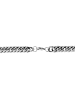 Adeliás Unisex Halskette – Panzerkette aus Edelstahl 43 cm in silber
