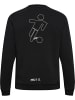 Hummel Sweatshirt Raglanärmel Hmlamnesty Lebensstil Erwachsene in BLACK