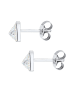 Elli Ohrringe 925 Sterling Silber Dreieck, Geo in Silber