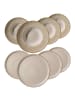 Ritzenhoff & Breker 8-tlg. Pizza & Pasta Set Nerano in in beige