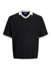 Jack & Jones Gestricktes Polo in Black