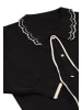 NAEMI Damen Cardigan in Schwarz