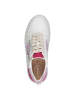 Tamaris COMFORT Sneaker in WHITE/LAVENDER