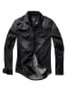 Brandit Hemd "Riley Denim Shirt Long Sleeve" in Schwarz