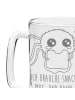 Mr. & Mrs. Panda Henkelglas Spinne Agathe Sandwich mit Spruch in Transparent