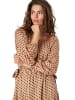 Noa Noa Kleid AliaNN in Print Beige-Grey