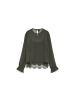 Vero Moda Langarmshirt in Forest Night
