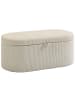 HOMCOM Sitzbank-105L x 51B x 49H cm-Beige