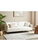 Beliani Schlafsofa LUCAN in Weiß/Schwarz - (W) 191 x (H) 75 x (L) 91 cm
