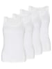 Sassa 4er Sparpack Top in white white