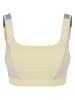 Urban Classics Urban Classics Damen Ladies Color Block Bra in softyellow/softseagrass/vablue