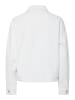 Pieces Jeansjacke in Bright White