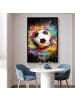 MuchoWow Poster mit Leiste Fußball