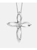 Diamant L'éternel Halskette aus 375 Weißgold mit Diamant