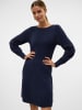 Vero Moda Strickkleid in Navy Blazer
