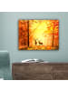 MuchoWow Leinwand bilder Herbsthirsche (BxH)