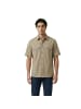 Armani Exchange Beige Baumwolle Kurzarmhemd