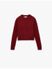 KOTON SWEATERS in Bordo