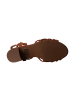 Emilie Karston Ledersandalen mit Absatz von Emelie Karston – Callista Orange
