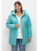 sheego Longsteppjacke in aqua