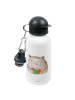 Mr. & Mrs. Panda Kindertrinkflasche Bär Gefühl ohne Spruch in Weiß