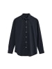 Polo Club Hemd MAN BLOCK POPLIN IO LONG SLEEVE SLIM FIT in Navy Blau