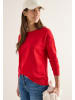 Cecil Pullover mit Strukturdetail in Rot