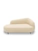 58 aufm Kessel GARTENLOUNGE Sofa 2-Sitzer Links Bratomila 177x79x105 Bezug in beige