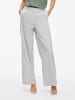 Vila VIVARONE HW WIDE PANT - NOOS in Light Grey Melange