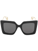 BEZLIT Damen Sonnenbrille in Schwarz-Gold