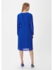 comma Kleid lang in Blau