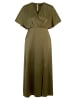 Vera Mont Cocktailkleid mit ausgestelltem Rock in Deep Avocado