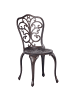 Beliani 3-tlg Bistro Set TRIORA/ANDALO in Braun