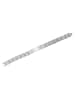 Adeliás Unisex Armband – Gliederarmband aus Edelstahl 21,5 cm in silber
