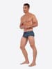 HOM Badeshorts Swim Trunk Trapani in navy print