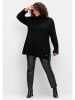 sheego Leggings in schwarz