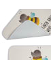 Mr. & Mrs. Panda Badteppich Hummel flauschig mit Spruch in Weiß