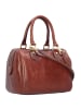 The Bridge Story Donna Barrel Bag Handtasche Leder 25 cm in marrone