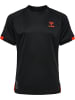 Hummel Hummel T-Shirt Hmlgg12 Multisport Kinder Schnelltrocknend in BLACK/CHERRY TOMATO