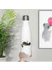 Mr. & Mrs. Panda Thermosflasche Stinktier Ball ohne Spruch in Weiß
