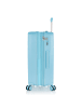 Heys Pastel 4 Rollen Kofferset 3-teilig mit Dehnfalte blue