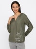 Heine Bluse in moos-ecru