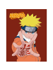 Naruto Naruto Flanell Decke 110x150 cm Weiche Kuscheldecke für Erwachsene in Schwarz