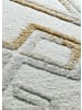 Atticgo Kurzflor-Teppich AMARA in creme/mehrfarbig