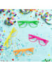 relaxdays 12x Partybrille in Bunt