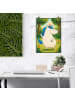 Mr. & Mrs. Panda Bild Einhorn Mann Design ohne Spruch in Weiß