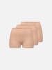 Erlich Textil  3 PACK MIT OFFENEN KANTEN Panty CASUAL COTTON PANTY IM 3er PACK in ton