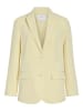 Vila VIBLUME L/S BLAZER in Pastel Yellow