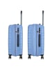 Polestream Strz by Asteroid 4 Rollen Kofferset 3-teilig mit Dehnfalte in ice blue