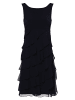 SWING Abendkleid in marine - 0002